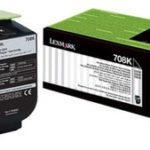 Cartucho Original de Tóner LEXMARK  70C80K0 Negro