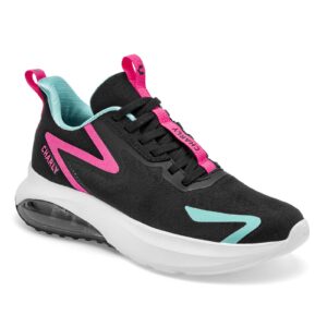 Tenis Dama Deportivos Capsula Aire Ligeros Charly 1059409 Negro